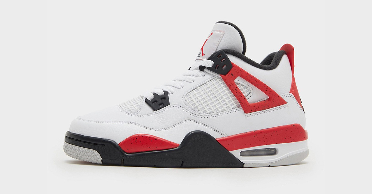 Im August soll ein Air Jordan 4 „Red Cement“ droppen